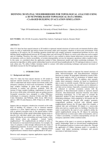 DEFINING 3D SPATIAL NEIGHBORHOODS FOR TOPOLOGICAL ANALYSES USING