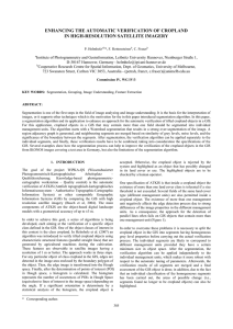 ENHANCING THE AUTOMATIC VERIFICATION OF CROPLAND IN HIGH-RESOLUTION SATELLITE IMAGERY