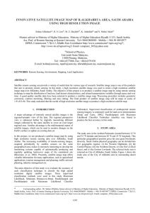 INNOVATIVE SATELLITE IMAGE MAP OF R.ALKHABRTA AREA, SAUDI ARABIA