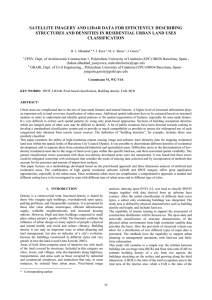 SATELLITE IMAGERY AND LIDAR DATA FOR EFFICIENTLY DESCRIBING