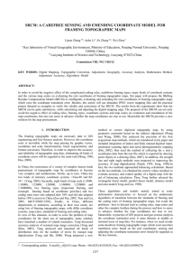 SRCM: A CAREFREE SENSING AND EMENDING COORDINATE MODEL FOR