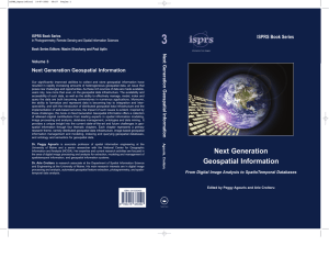 3 ISPRS Book Series Next Generation Geospatial Information