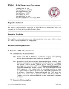 23.02.02    Debt Management Procedures