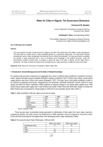 Mediterranean Journal of Social Sciences