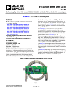 Evaluation Board User Guide UG-363