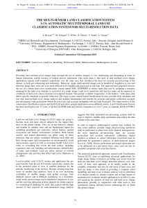 THE MULTI-SENSOR LAND CLASSIFICATION SYSTEM LCS: AUTOMATIC MULTITEMPORAL LAND USE