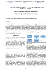 THE CAPABILITIES OF TERRASAR-X IMAGERY FOR RETRIEVAL OF FOREST PARAMETERS