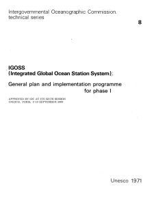 IGOSS Ocean Station System); I Global