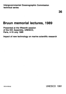 Bruun memorial lectures, 1989 36