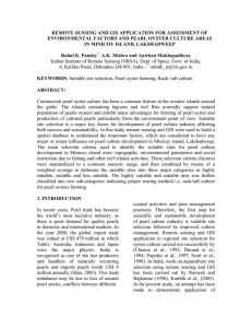 REMOTE SENSING AND GIS APPLICATION FOR ASSESSMENT OF