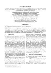 THE HRSC DTM TEST