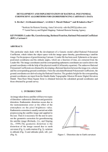 DEVELOPMENT AND IMPLEMENTATION OF RATIONAL POLYNOMIAL
