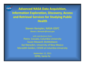 Advanced NASA Data Acquisition,  Information Exploration, Discovery, Access  and Retrieval Services for Studying Public 