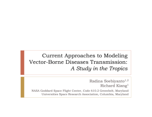 Current Approaches to Modeling Vector-Borne Diseases Transmission: A Study in the Tropics