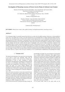 Investigation of Measuring Accuracy of Forest Area by Means of...