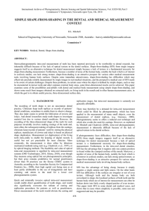 International Archives of Photogrammetry, Remote Sensing and Spatial Information Sciences,...