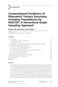 Computational Prediction of Riboswitch Tertiary Structures Including Pseudoknots by RAGTOP: A Hierarchical Graph