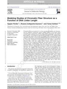 Modeling Studies of Chromatin Fiber Structure as a ⁎ šić