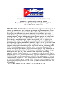 Institute for Cuban &amp; Cuban-American Studies