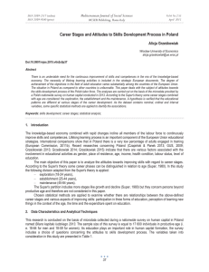 Career Stages and Attitudes to Skills Development Process in Poland