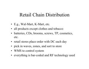 Retail Chain Distribution