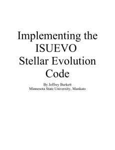 Implementing the ISUEVO Stellar Evolution Code