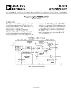 AN-1070 APPLICATION NOTE