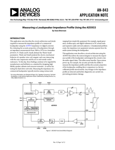 AN-843 APPLICATION NOTE