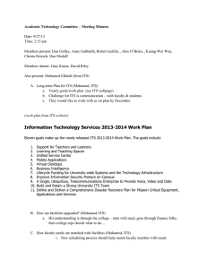 Academic Technology Committee – Meeting Minutes  Date: 9/27/13 Time: 2:15 pm