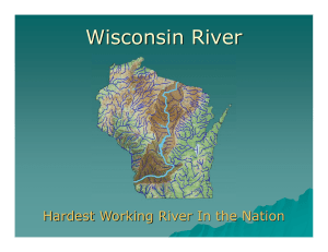 Wisconsin River Hardest Working River In the Nation