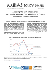 Assessing the Cost-effectiveness of Irregular Migration Control Policies in Greece