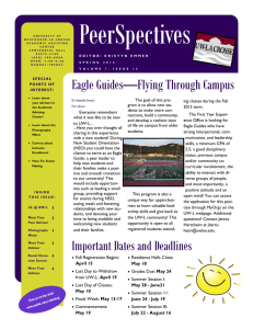 Eagle Guides—Flying Through Campus