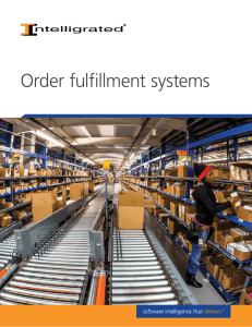 Order fulfillment systems