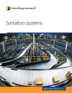 Sortation systems