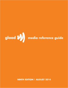 media reference guide NINTH EDITION | AUGUST 2014 1