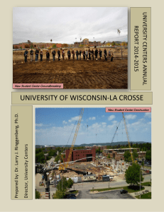 UNIVERSITY OF WISCONSIN-LA CROSSE  UN IV