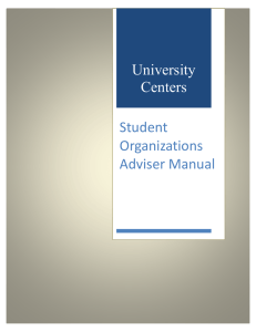 University Centers Student