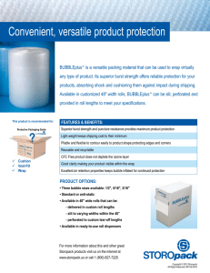 Convenient, versatile product protection