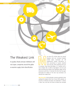 M The Weakest Link industry