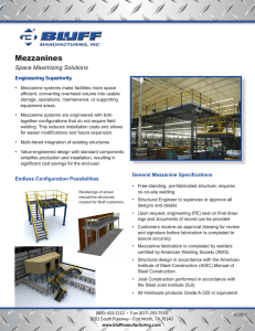 Mezzanines Space Maximizing Solutions Engineering Superiority