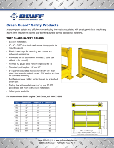 Crash Guard Safety Products