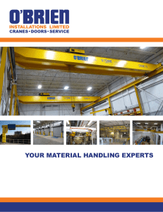 YOUR MATERIAL HANDLING EXPERTS