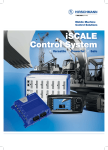 iSCALE Control  System  Versatile