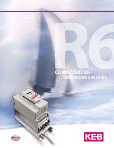 R6 CombiVERT R6 LiNE REGEN SYSTEmS