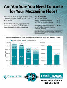 Are You Sure You Need Concrete for Your Mezzanine Floor?