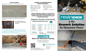Call us today for a quote or a site visit... evaluate a ResinDek Rework Solution, you