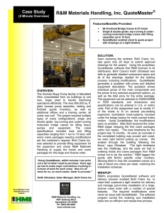 R&amp;M Materials Handling, Inc. QuoteMaster  Case Study (2-Minute Overview)