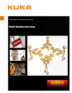 KUKA Solution Services KUKA Systems Corporation North America