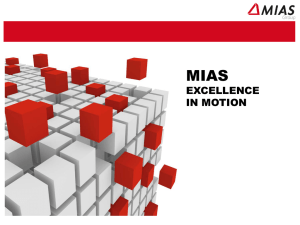 MIAS EXCELLENCE IN MOTION