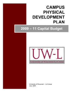 CAMPUS PHYSICAL DEVELOPMENT PLAN